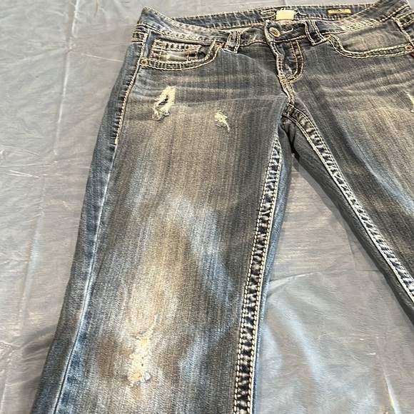 Women’s silver jeans, Lola 17 size 29 - Picture 2 of 12